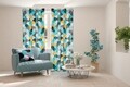 Set 2 draperii Ayo, Heinner, 140x270 cm, bumbac, multicolor