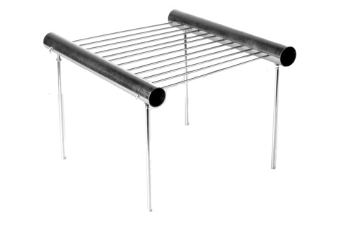 Gratar portabil, Heinner, 30x30x30 cm, otel galvanizat