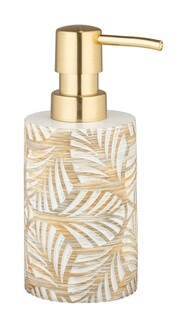 9x7x16 cm, Alb;Auriu, Dozator