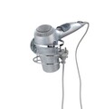 Suport pentru uscatorul de par Turbo-Loc, Wenko, 12.5x11.5x9 cm, inox, argintiu lucios