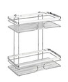 Polita pentru baie Premium, Wenko, 24x13.5x27 cm, inox, argintiu lucios