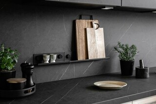 25x7.5x7.5 cm, Negru