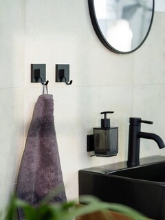 6x5x7 cm, Negru, Set 2 piese