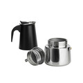 Filtru cafea Astar Mokka, Homla, 10x19 cm, 300 ml, inox/plastic, negru/argintiu