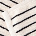 Prosop de baie Rander, Homla, 70x130 cm, bumbac, alb/negru