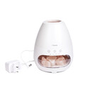 Difuzor electric cu sare de Himalaya, Narave, Homla, 19x16 cm, plastic, alb