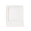 Lenjerie de pat dubla King (DE), De White, Patik, Bumbac Satinat