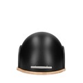 Cutie pentru paine Darvin, Homla, 37x26x22 cm, plastic/bambus, negru/natur