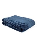Patura Ross, Homla, 150x200 cm, poliester, bleumarin