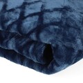 Patura Ross, Homla, 150x200 cm, poliester, bleumarin