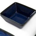 Set pentru sushi 8 piese Okinava, Homla, pentru 2 persoane, 28x26.5 cm, ceramica/bambus, albastru