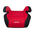 Inaltator auto copii cu Isofix R129, U-grow, 125-150 cm, poliester, negru/rosu