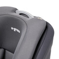 Scaun auto cu isofix, I-Size, U-grow, 76-150 cm, 52.3x45.3x69 cm, poliester, gri