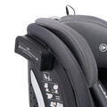 Scaun auto cu isofix, I-Size, U-grow, 76-150 cm, 52.3x45.3x69 cm, poliester, gri