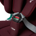 Scaun auto cu isofix, I-Size, U-grow, 76-150 cm, 52.3x45.3x69 cm, poliester, rosu