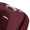 Scaun auto cu isofix, I-Size, U-grow, 76-150 cm, 52.3x45.3x69 cm, poliester, rosu