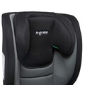 Scaun auto cu isofix R129, U-grow, 100-150 cm, poliester, gri/negru