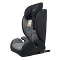 Scaun auto cu isofix R129, U-grow, 100-150 cm, poliester, gri/negru