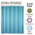 Perdea de dus Light, Wenko, 180x200 cm, plastic/poliester, albastru