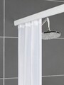 Bara pentru perdea de dus Era, Wenko, 75-125x3.5x2 cm, aluminiu/polietilena, alb