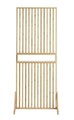 Paravan decorativ / despartitor camera Kailua, Wenko, 72x40x178 cm, bambus, natur