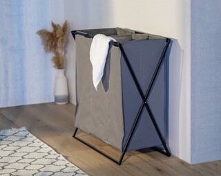 69x37x76 cm, Gri;Negru