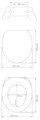 Capac de toaleta Galati, Wenko, 36x46 cm, duroplast/plastic, antracit