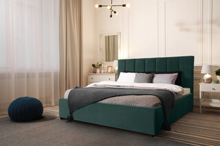 160x200 cm, Verde inchis