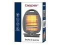 Aeroterma Beper, 25x15.5x35.5 cm, 800W, ABS, gri