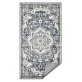 Covor antiderapant Songmics Vintage, 80x150 cm, lavabil la masina, poliester, gri dove