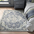 Covor antiderapant Songmics Vintage, 120x170 cm, lavabil la masina, poliester, gri dove