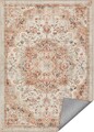 Covor antiderapant Songmics Vintage, 120x170 cm, lavabil la masina, poliester, cappuccino