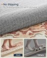 Covor antiderapant Songmics Vintage, 120x170 cm, lavabil la masina, poliester, cappuccino