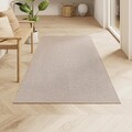 Covor antiderapant Songmics Faux Jute, 80x150 cm, lavabil la masina, imitatie iuta, maro
