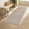 Covor antiderapant Songmics Faux Jute, 80x200 cm, lavabil la masina, imitatie iuta, maro