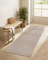 Covor antiderapant Songmics Faux Jute, 80x200 cm, lavabil la masina, imitatie iuta, maro