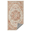 Covor antiderapant Songmics Vintage, 80x150 cm, lavabil la masina, poliester, cappuccino