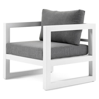 86x76x68 cm, Alb;Gri