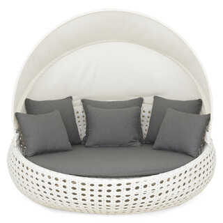 165x165x70 cm, Alb;Gri