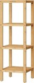 Etajera de baie / bucatarie, Songmics, 33x33x96 cm, bambus, natural