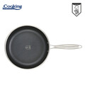 Tigaie, Titanium3, Cooking by Heinner, 24x4.5 cm, inox, argintiu