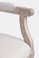 Scaun Liliane, Bizzotto, 58x67x96 cm, frasin/bumbac/in/paie  de Viena, bej