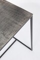 Set masa si 2 banci Amira, Bizzotto, 56x29x45 cm/60x60x75 cm, otel/aluminiu