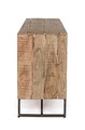 Bufet Elmer, Bizzotto, 175x45x77 cm, otel/lemn de salcam
