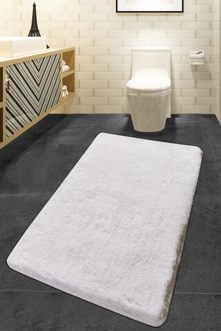 Covoraș de baie acrilic, L'essentiel Maison, Havai, Acril, Alb