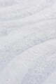 Set covoraș de baie acrilic (2 bucăți), Chilai, Wave, Acril, Alb
