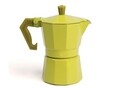 Cafetiera, Chicco Color, Excelsa, 150 ml / 3 cesti, aluminiu, verde