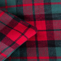 Lenjerie de pat dubla Tartan, Homla, 3 piese, 160x200 cm, bumbac, multicolor