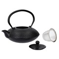 Ceainic Andreas, Homla, 17x16 cm, 0.8 L, fonta, negru