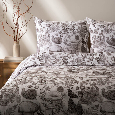 Lenjerie de pat pentru o persoana Kellis, Homla, 2 piese, 140x200 cm, bumbac, multicolor